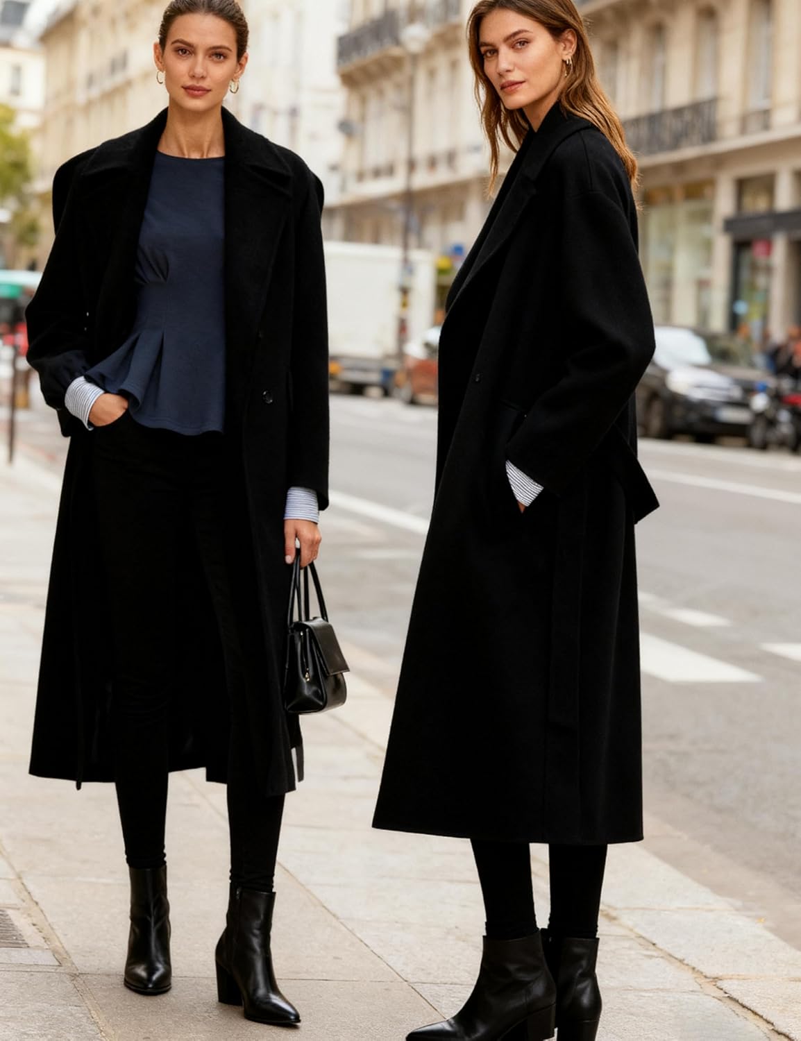 Zhiyouni Women's Peplum Sweatshirt Round Neck Balloon Long Sleeve Pullover Tops Tunic Shirt - Image 5