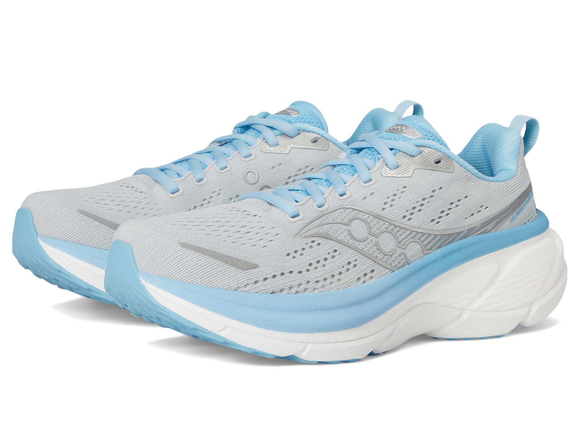 Photo 1 of Saucony Women's Hurricane 25 Sneaker, Cloud/Breeze, 8.5