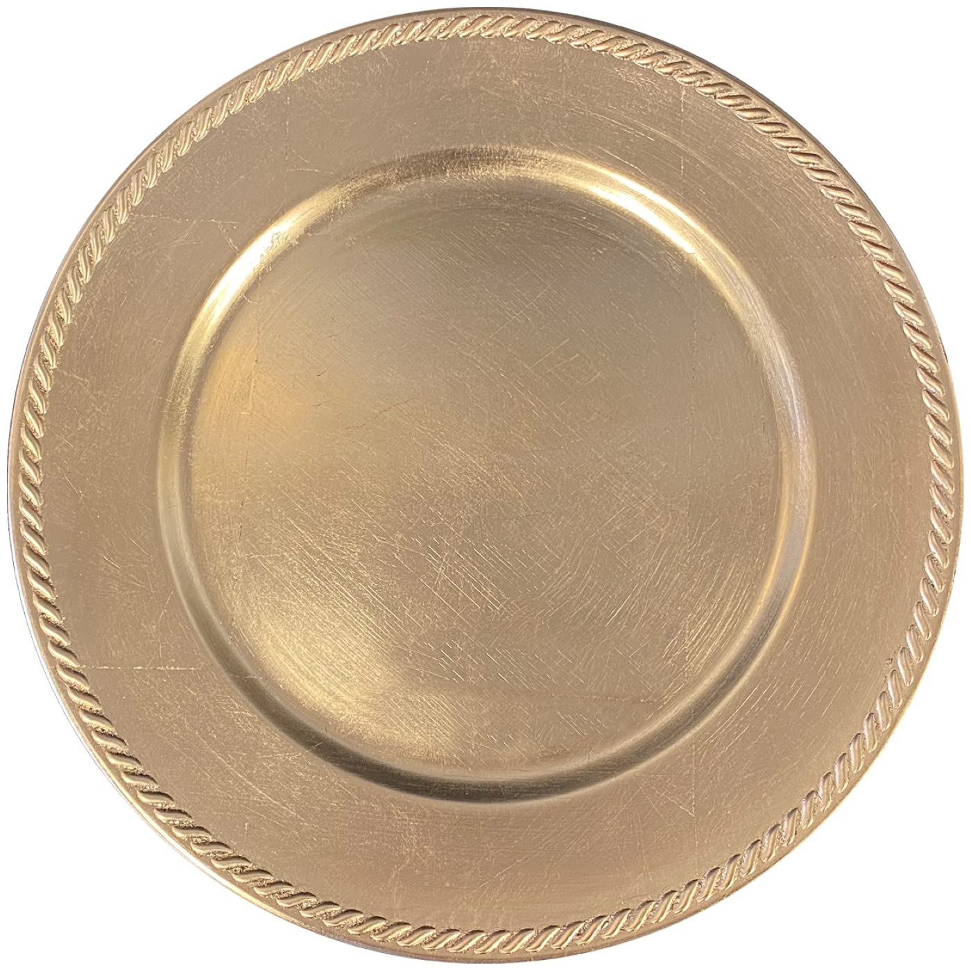 Hobby Lobby Gold Leaf Plate Charger Set of 4