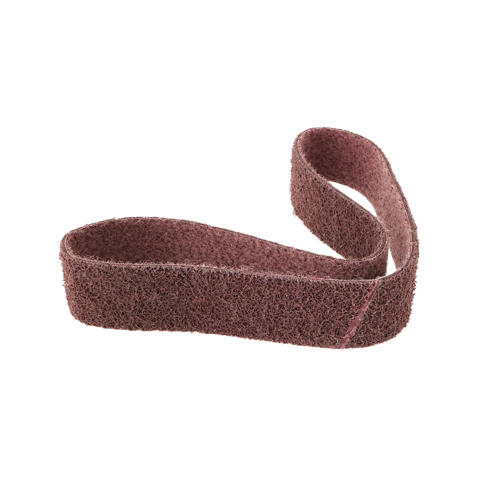 The Lord of the Tools 40x760mm Nylon Sanding Belt 240 Grit Non-Woven Abrasive Belt for Metal Granding (Red)