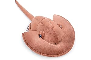 Lifelike Tri-Spine Horseshoe Crab Plush: A Realistic Underwater Adventure