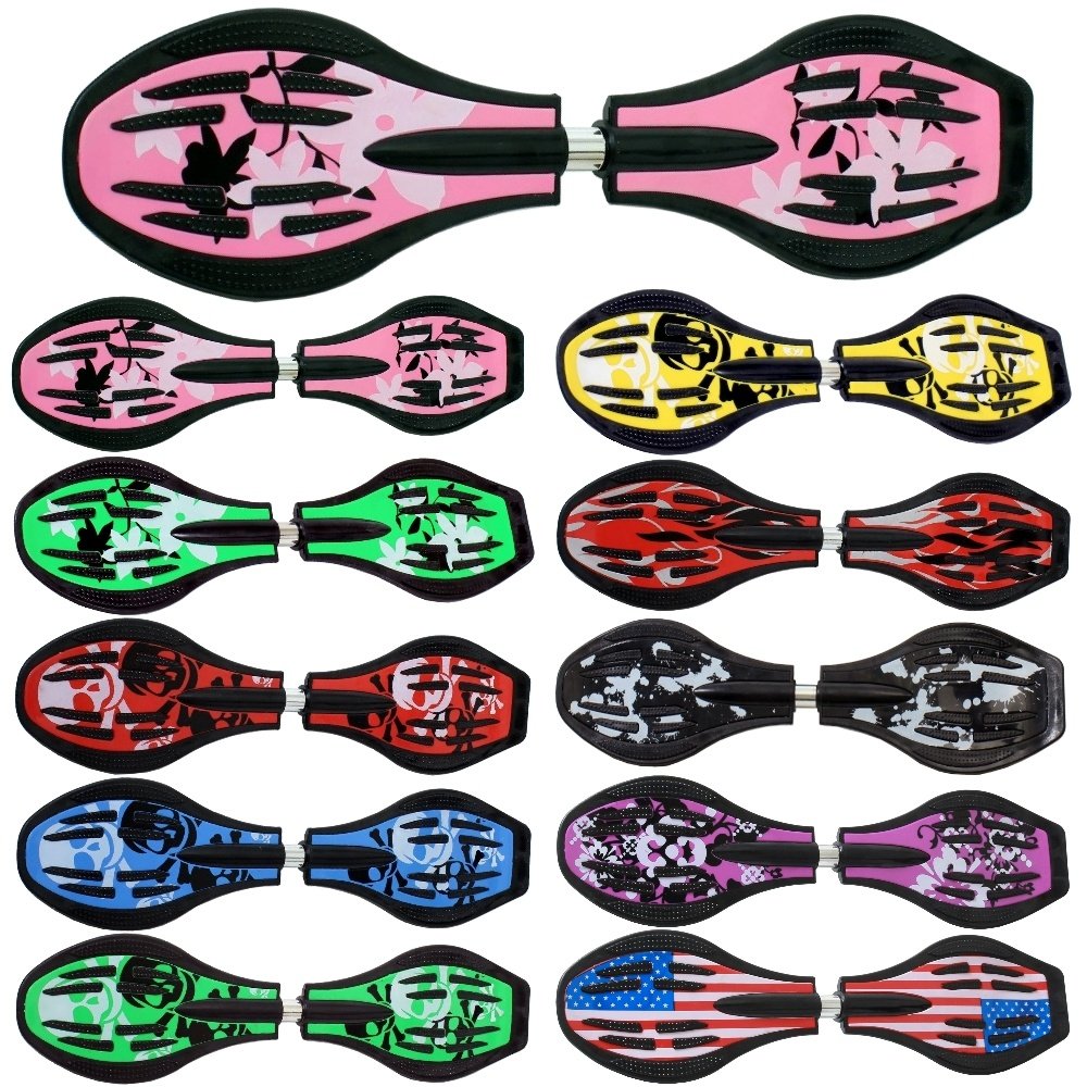 FunTomia Waveboard oryginalne łożyska kulkowe ABEC9 wraz z torbą – do 120 kg – (różne wzory kolorystyczne)