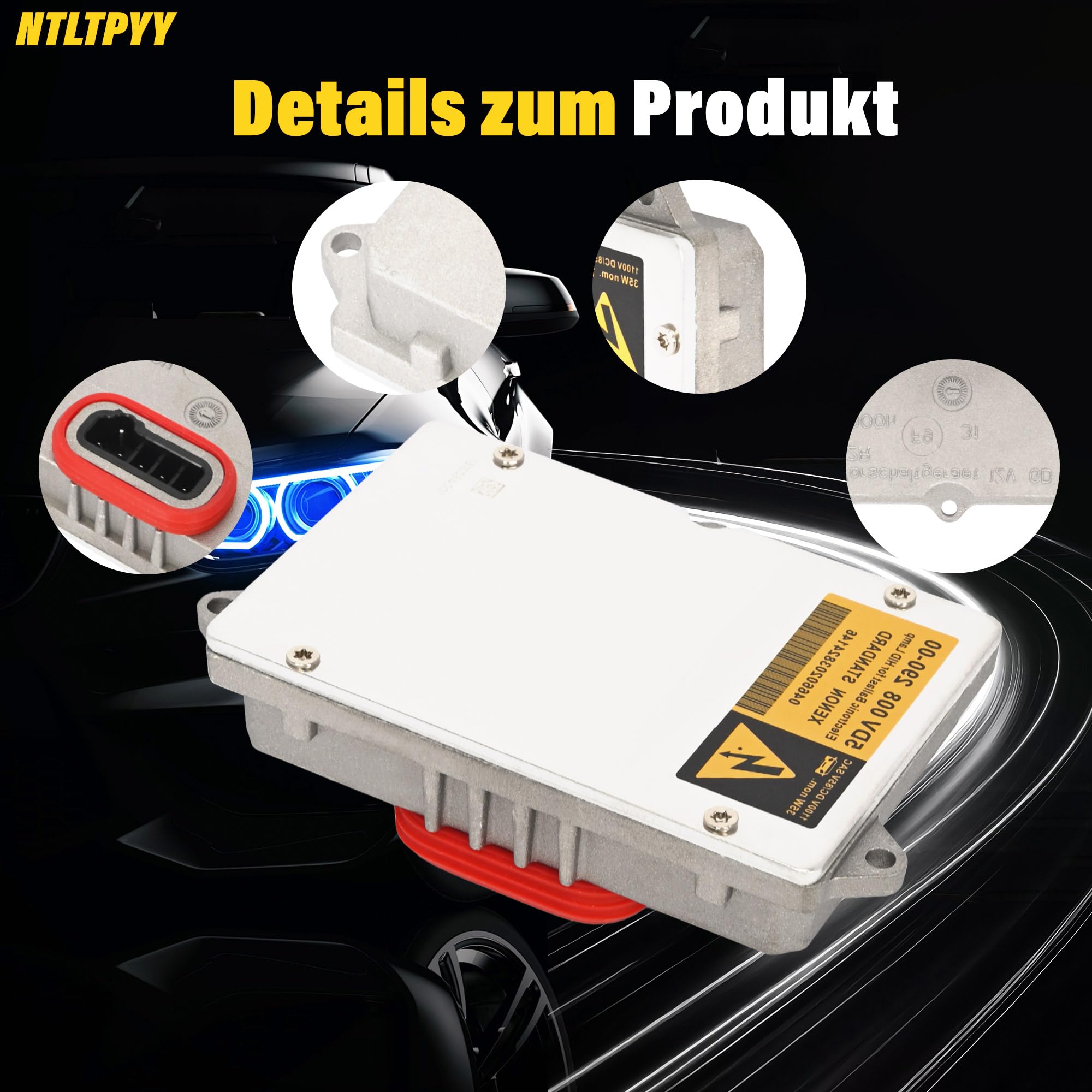 Xenon Scheinwerfer Vorschaltgerät Steuergerät für Audi A6 S6 A8, HID Vorschaltgerät 5DV00829000 4E0907476 für BMW E53 E60 E65-E68 E85 E86 W211 W219 W164 X164 W251 R171