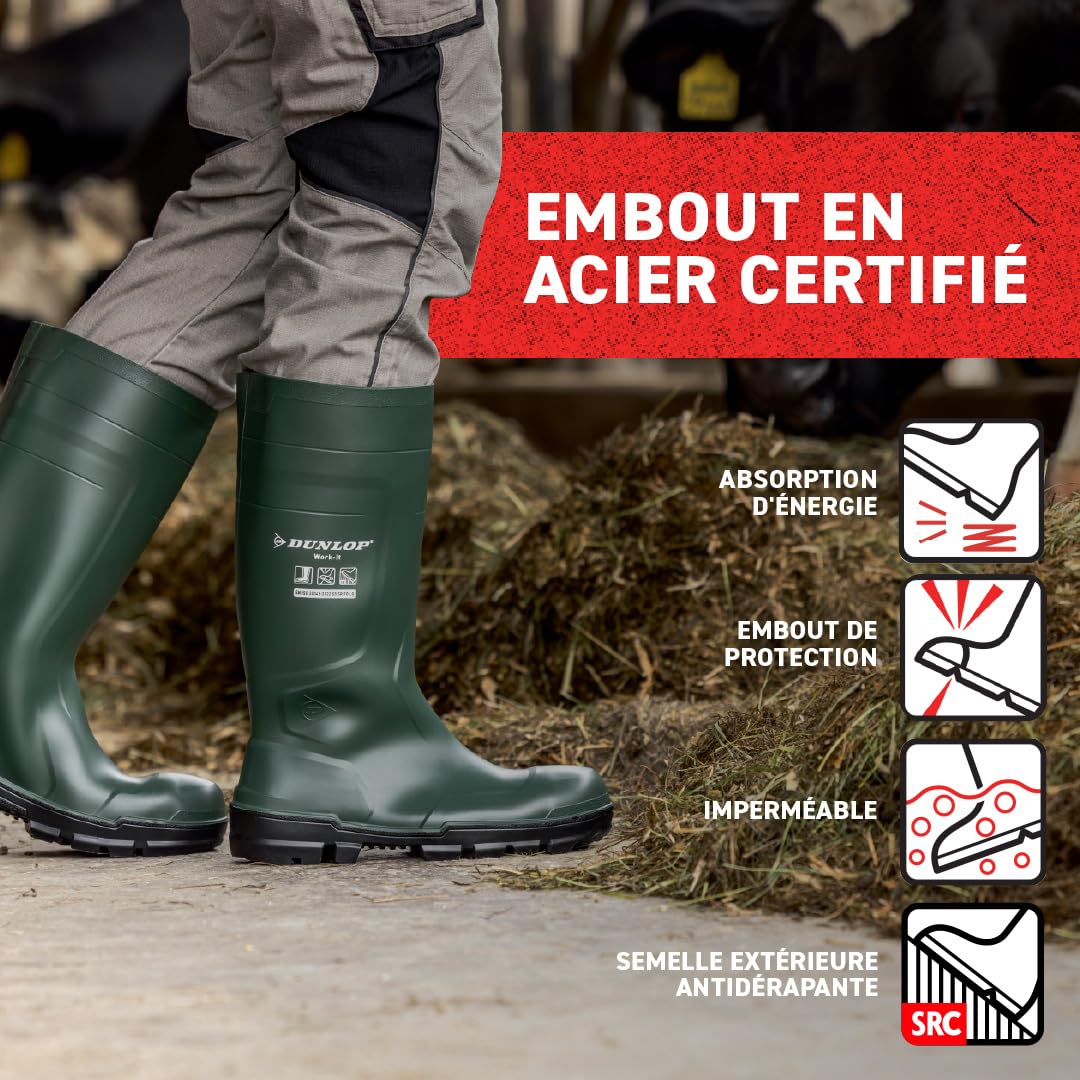 DUNLOP Protective Footwear, NB1JB01, Work-It S4