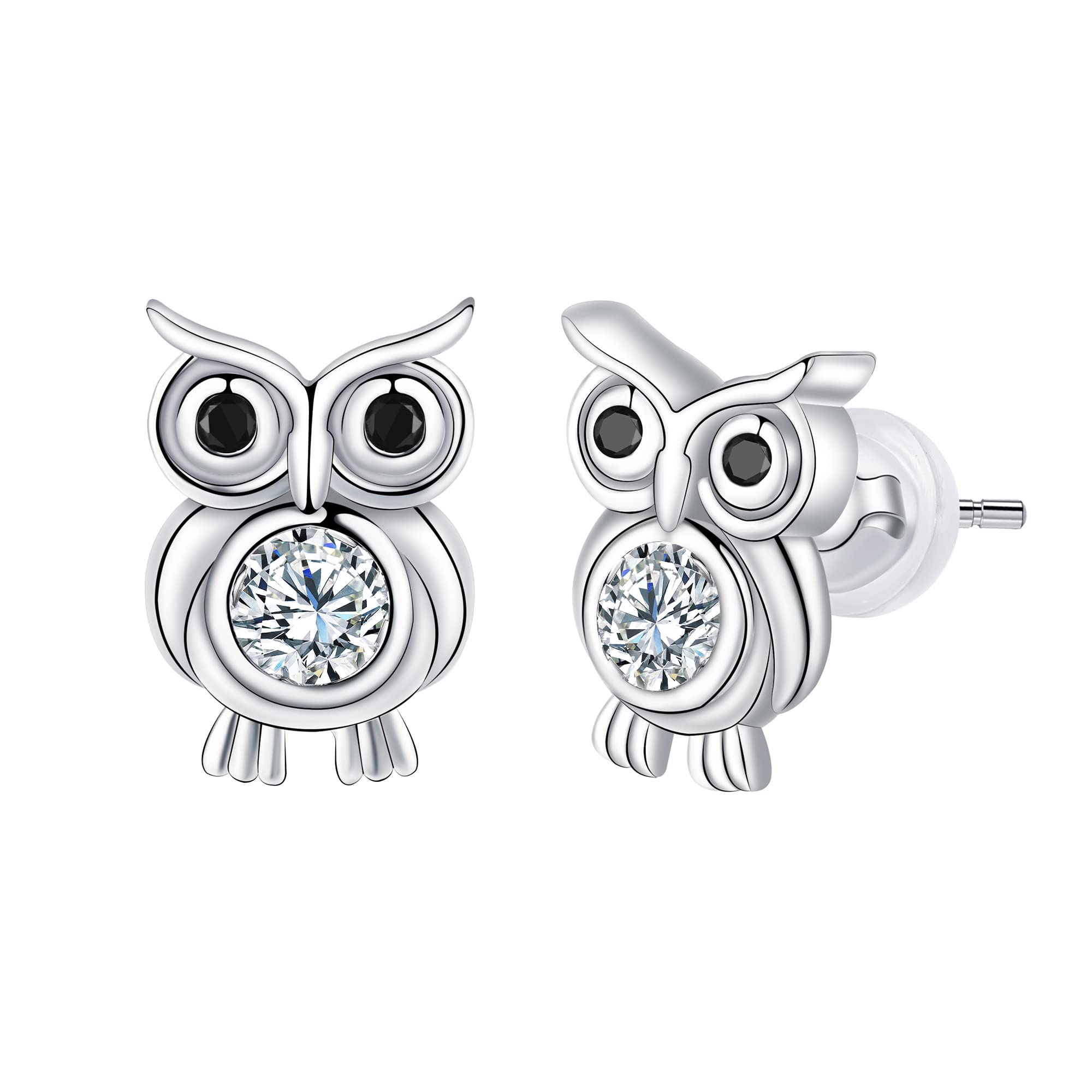 Arrebol Pendientes para Mujer Plata de Ley 925,Animal Pendientes Originales Regalos para Mujeres Hermanas Amigos