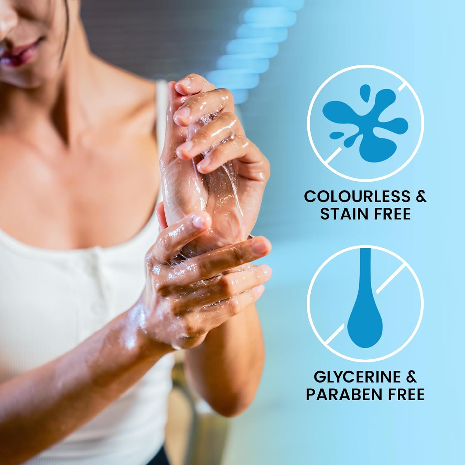 Massage Gel Powder 50g | Fragrance Free | Made in Japan | Smooth and Slippery Gel for Wellness and Relaxation | 50g Makes 1.32 Gallons/ 5 litres | Just Add Water - Image 6