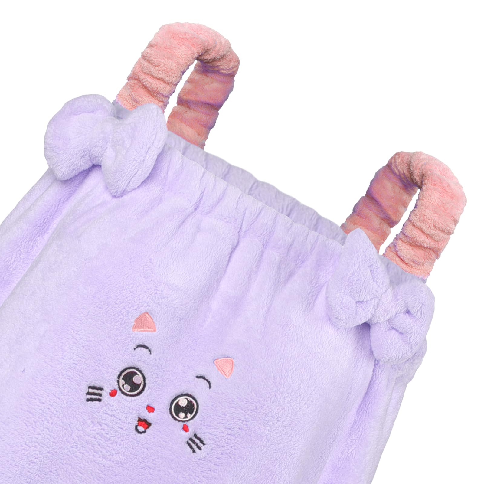 Saunakleid Für Mädchen - Niedlicher Baderock Mit Tier-Motiv, Verstellbarer Klettverschluss, 120x65cm