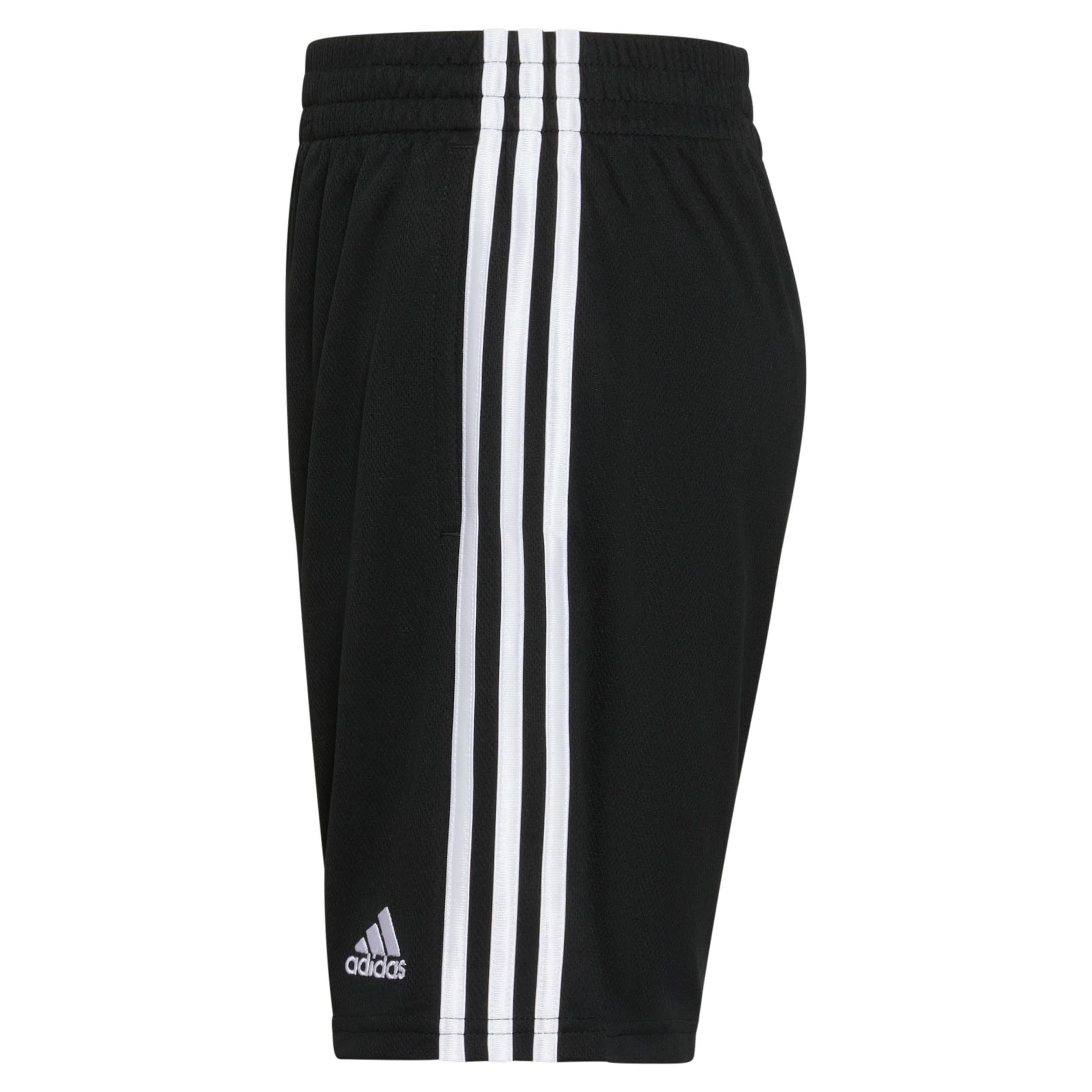 adidas Pantalones cortos para niño con cintura elástica