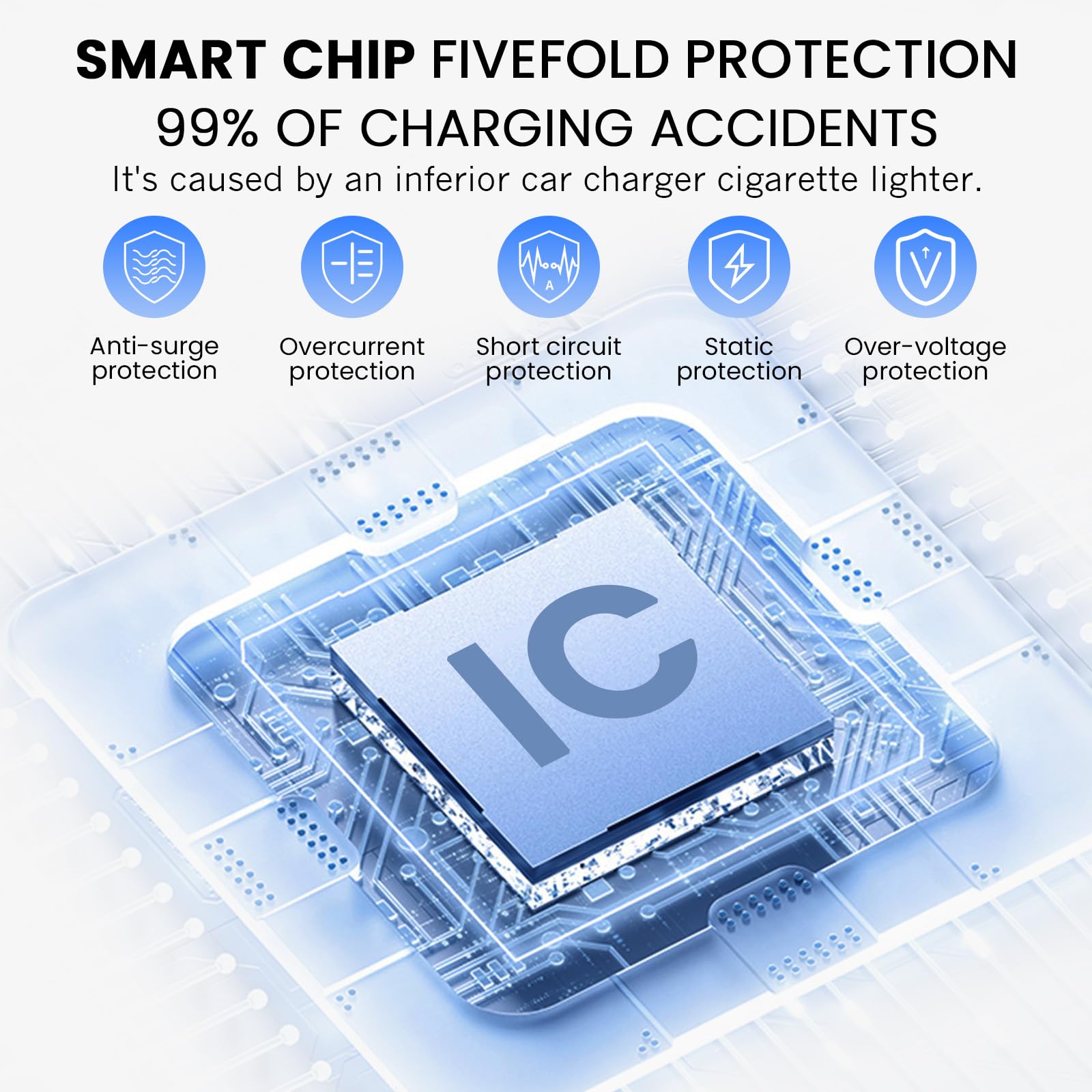 Starlink Mini Cable 3 in 1 Starlink Mini Car Charger Dc Power Cable 12v-24v Adapter with Digital Display — view 3