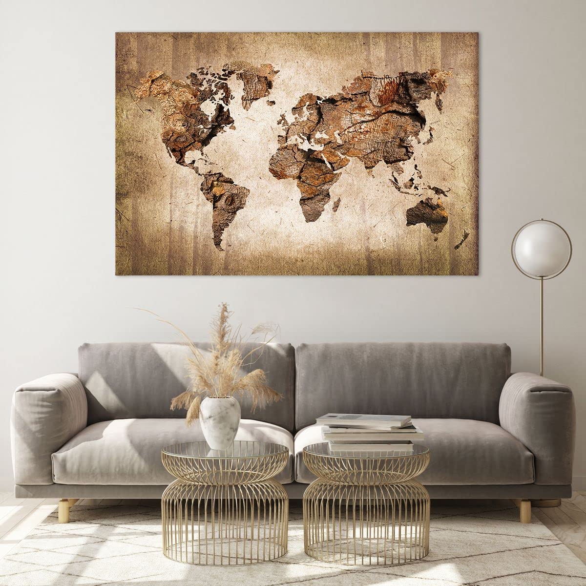 Quadro Su Vetro Aereo An-2 In Bianco E Nero – 5 Pezzi 100x60 Cm – Stampe Da Parete Moderne Per Soggiorno, Camera, Cucina – GEG100x60-4363