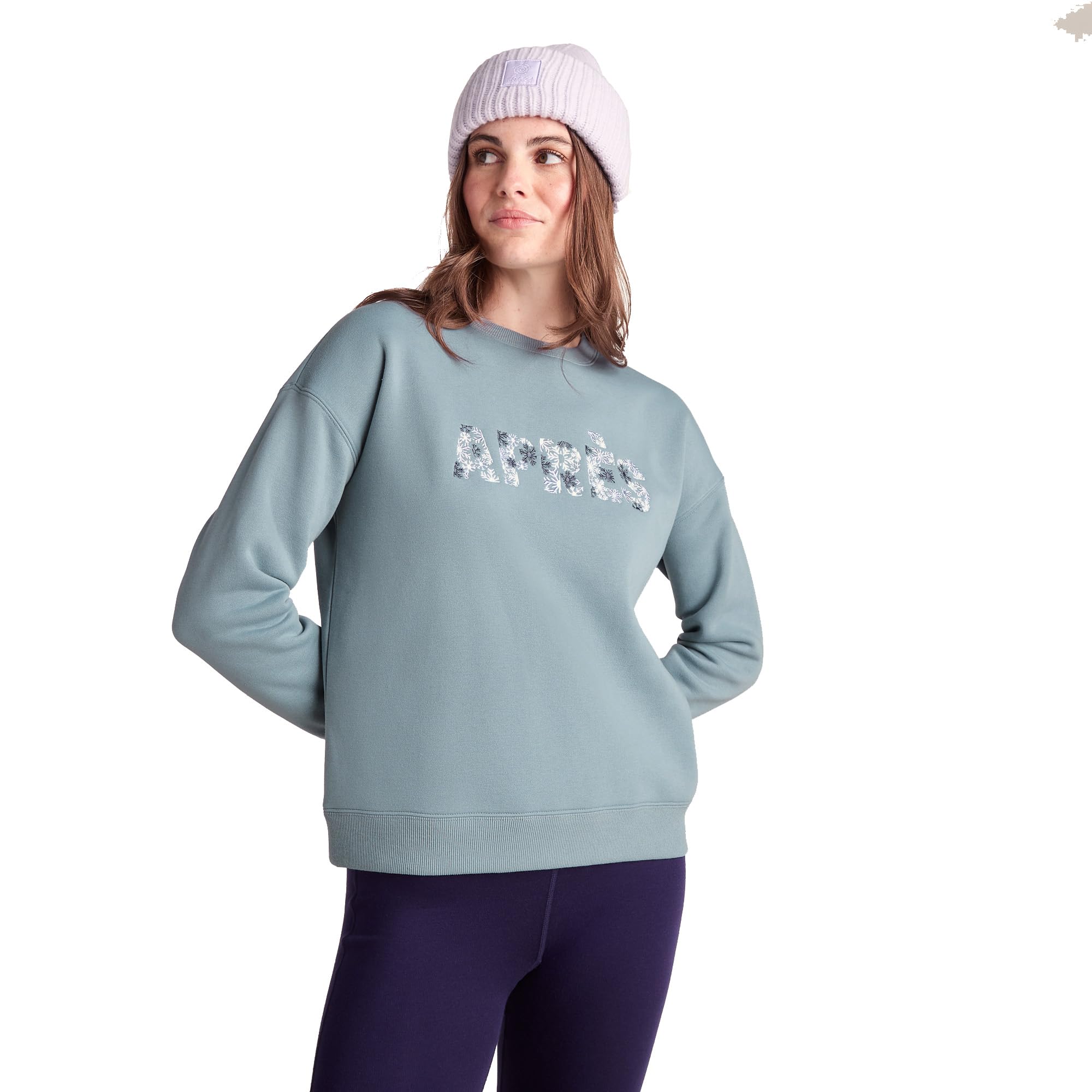 TOG24 Women's 'Aurora' Supersoft Sweatshirt in Light Green | Size: 18