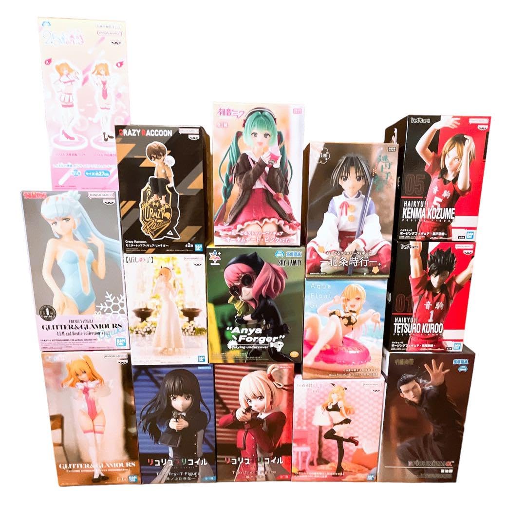 Amazon.co.jp: 15点セットプライズフィギュア まとめ売り : おもちゃ 