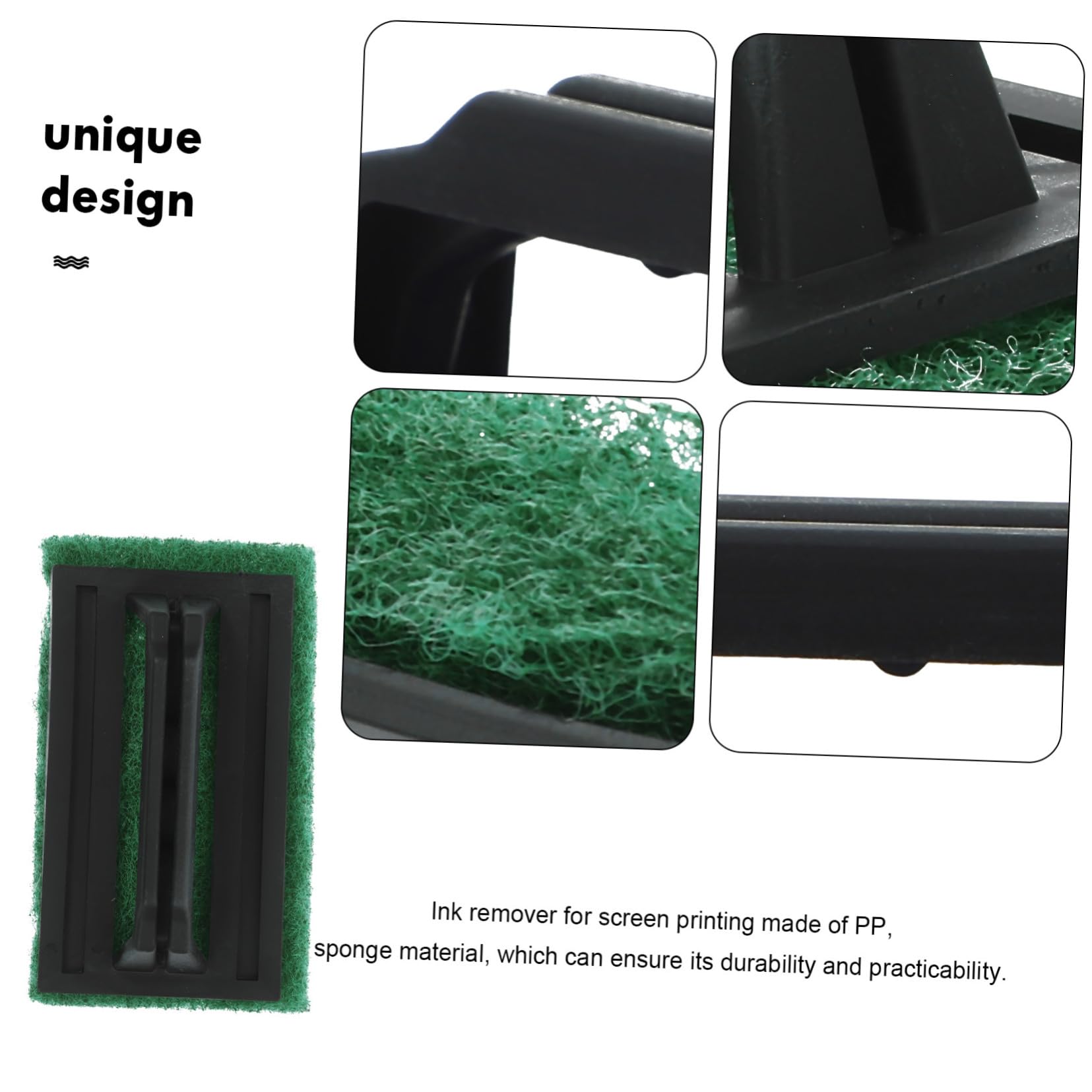 SHINEOFI 5 Juegos Cepillo De Limpieza Mate Con Mango Cepillo Para Quitar Tinta De Pantalla Verde 3 Piezas Limpiadores De Cepillos Para Fregar Kit De Limpieza De Teclado Tuerca 3 piezas * 5