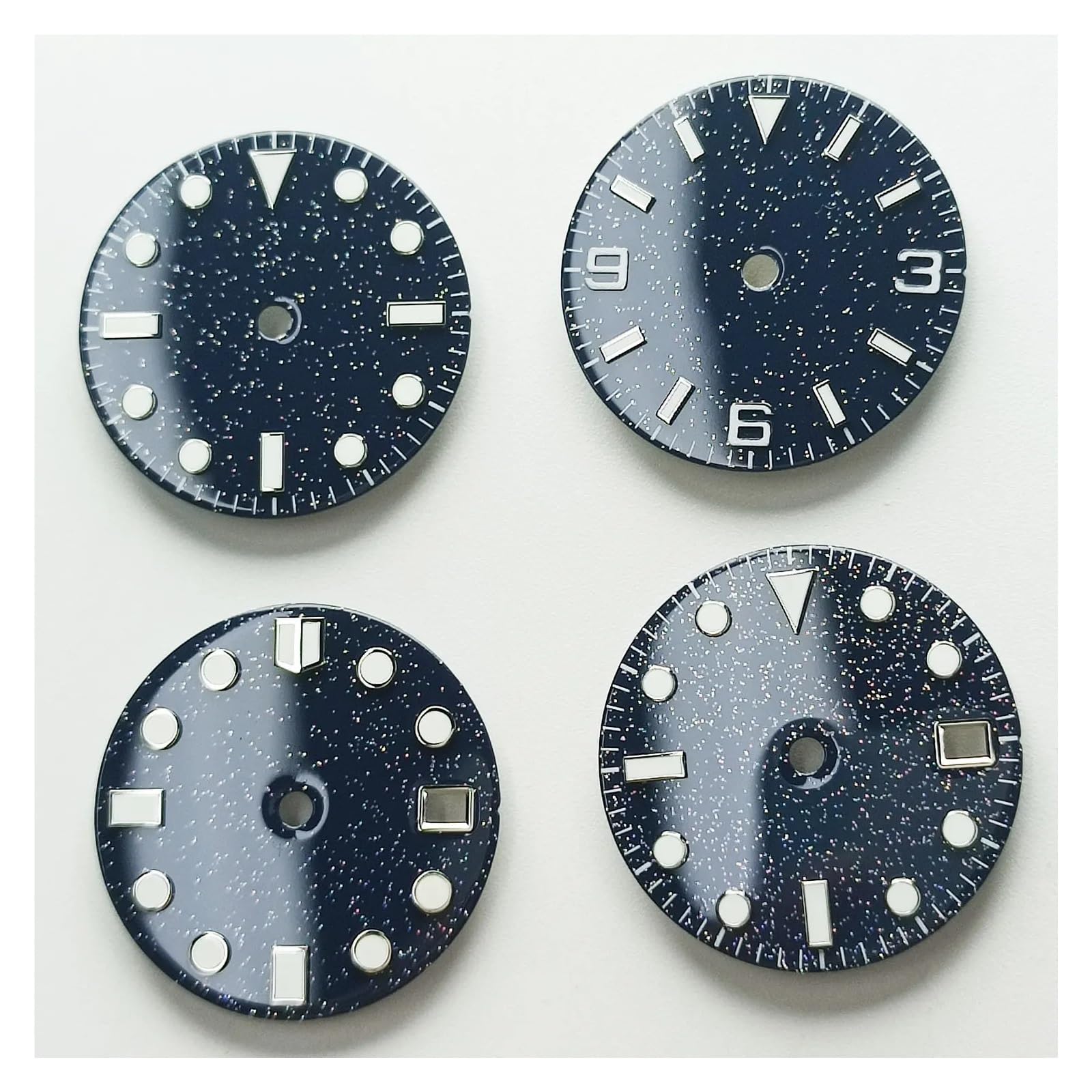 Gwiazda Kula 28,5 Mm Kompatybilna z Ruchem NH35 C3 Luminous Blue