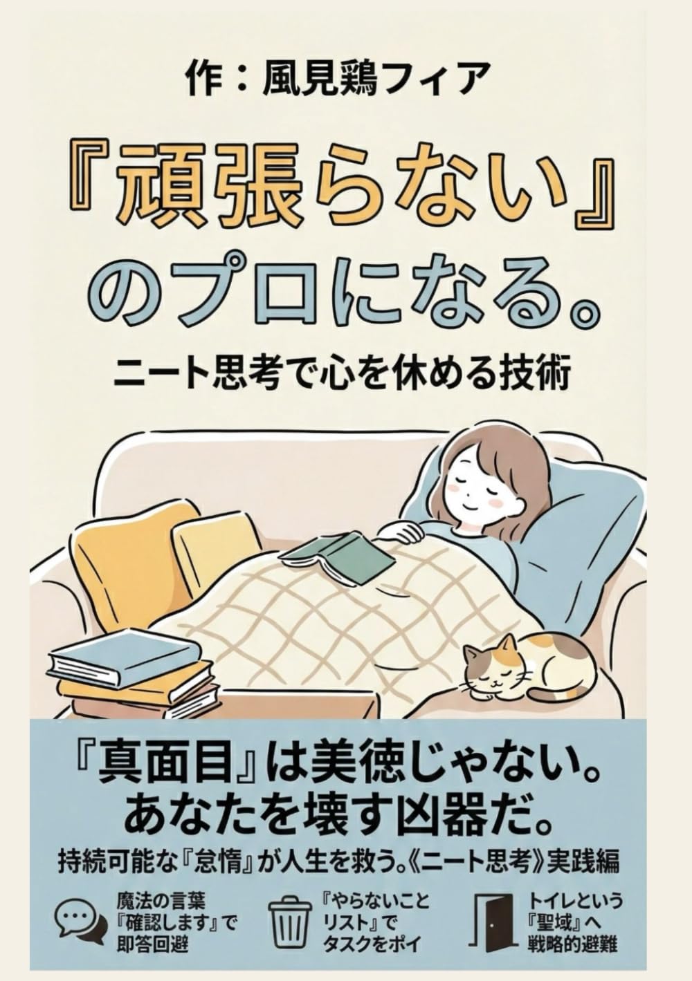 『頑張らない』のプロになる。ニート思考で心を休める技術