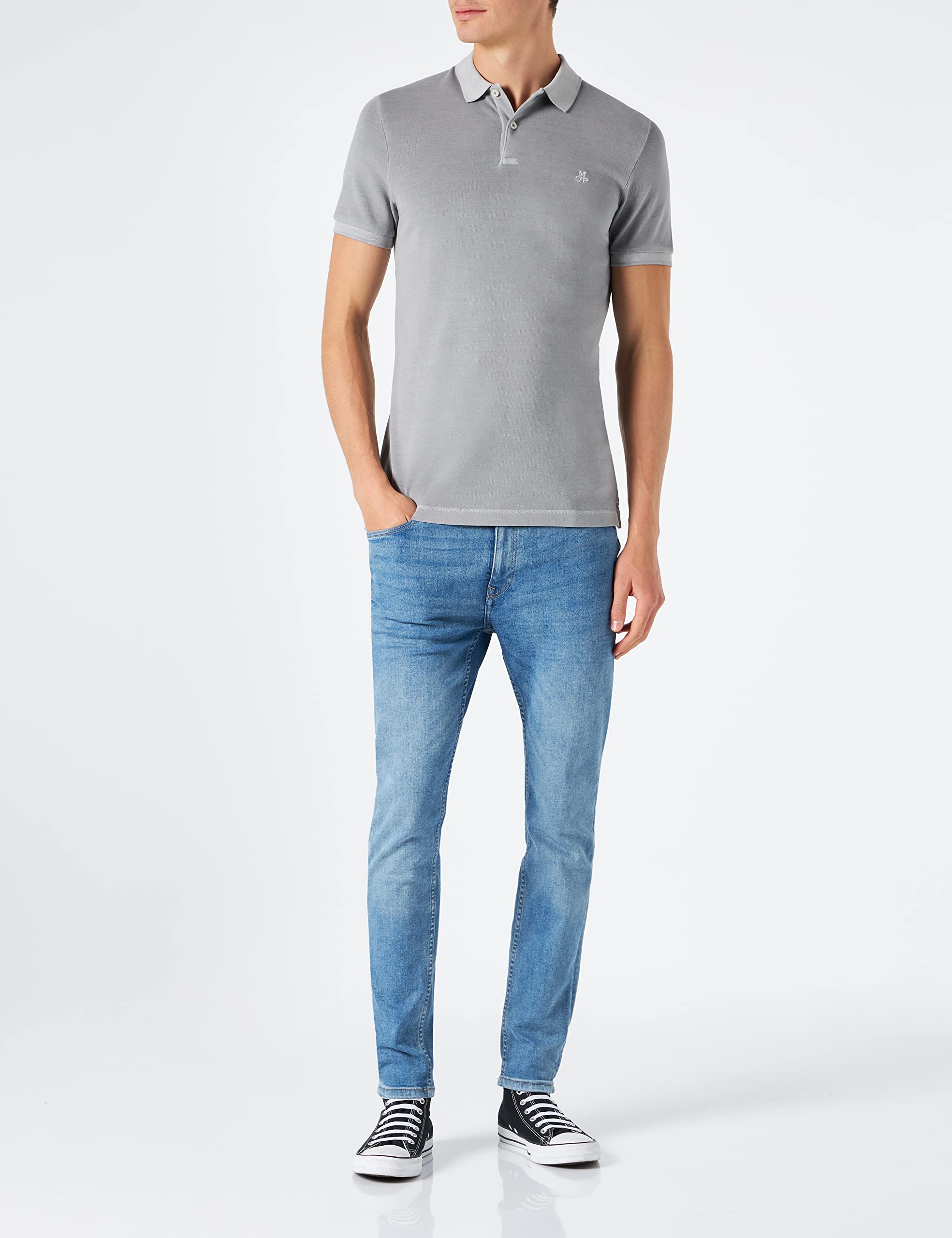 Marc O'Polo Poloshirt aus Organic Cotton-Stretch – Bild 2