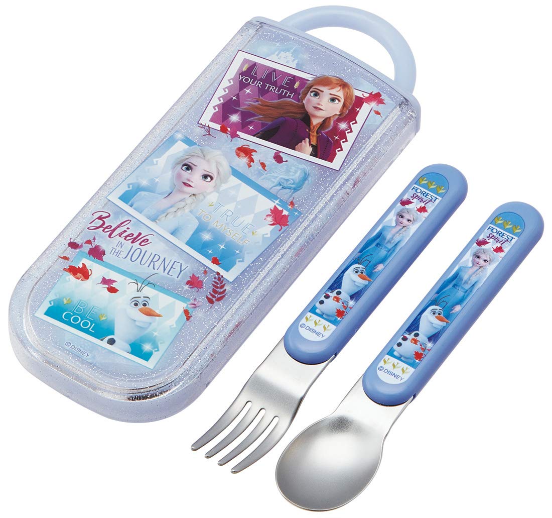 Amazon｜スケーター 子供用 スプーン フォーク コンビセット アナと雪