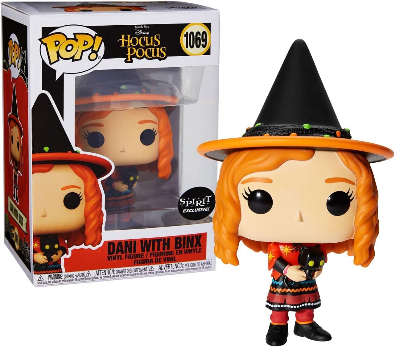 Funko Hocus Pocus POP! Disney Dani with Binx Exclusive Vinyl Figure #1069