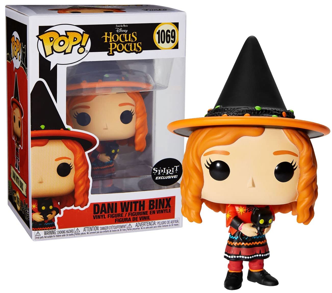 Funko Spirit Halloween Dani with Binx Hocus Pocus POP! Figure