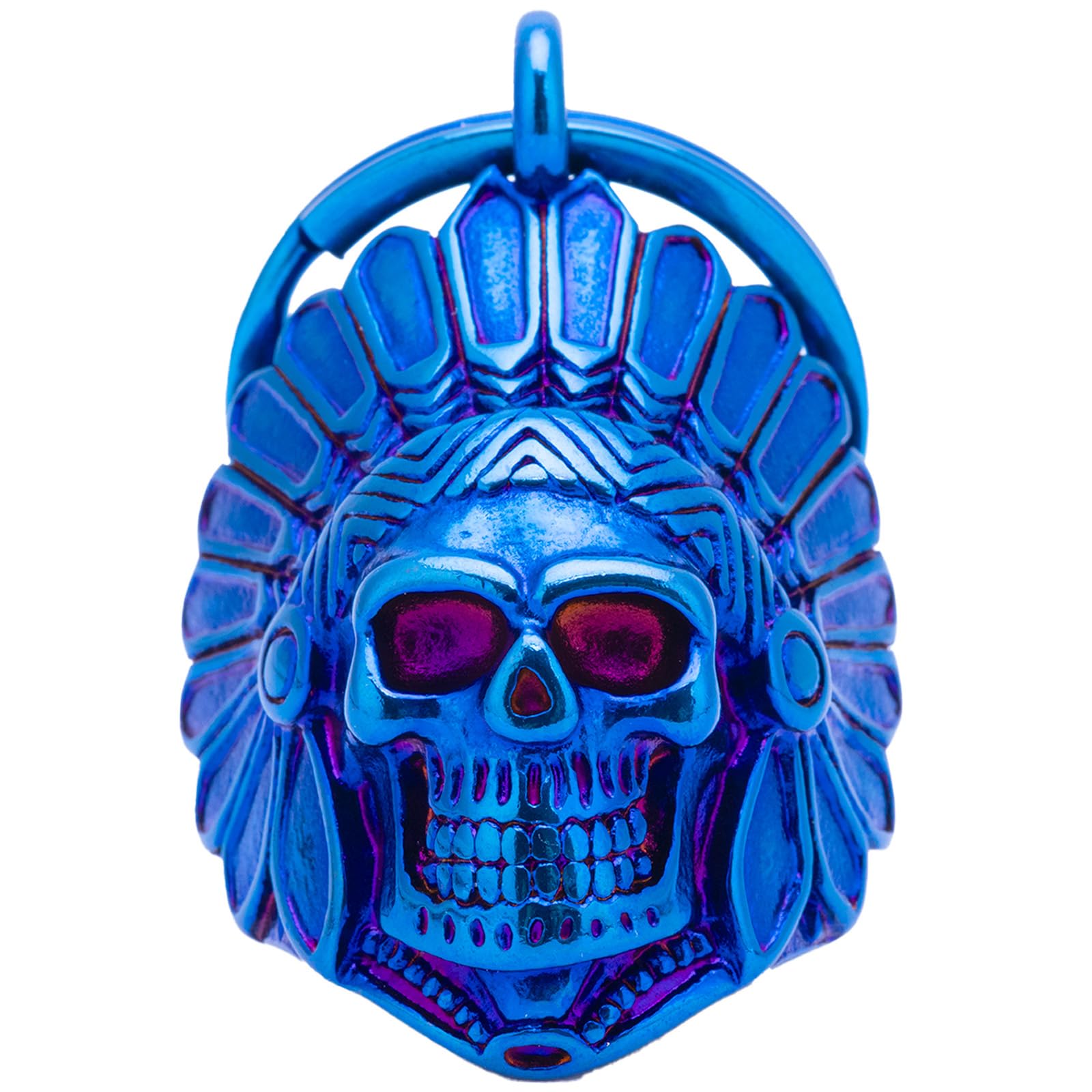 TEWAFOS Motorcycle for Bells - Bicycle Bells for Men, Stainless Steel can bring good luck and peace to motorcycle accessories