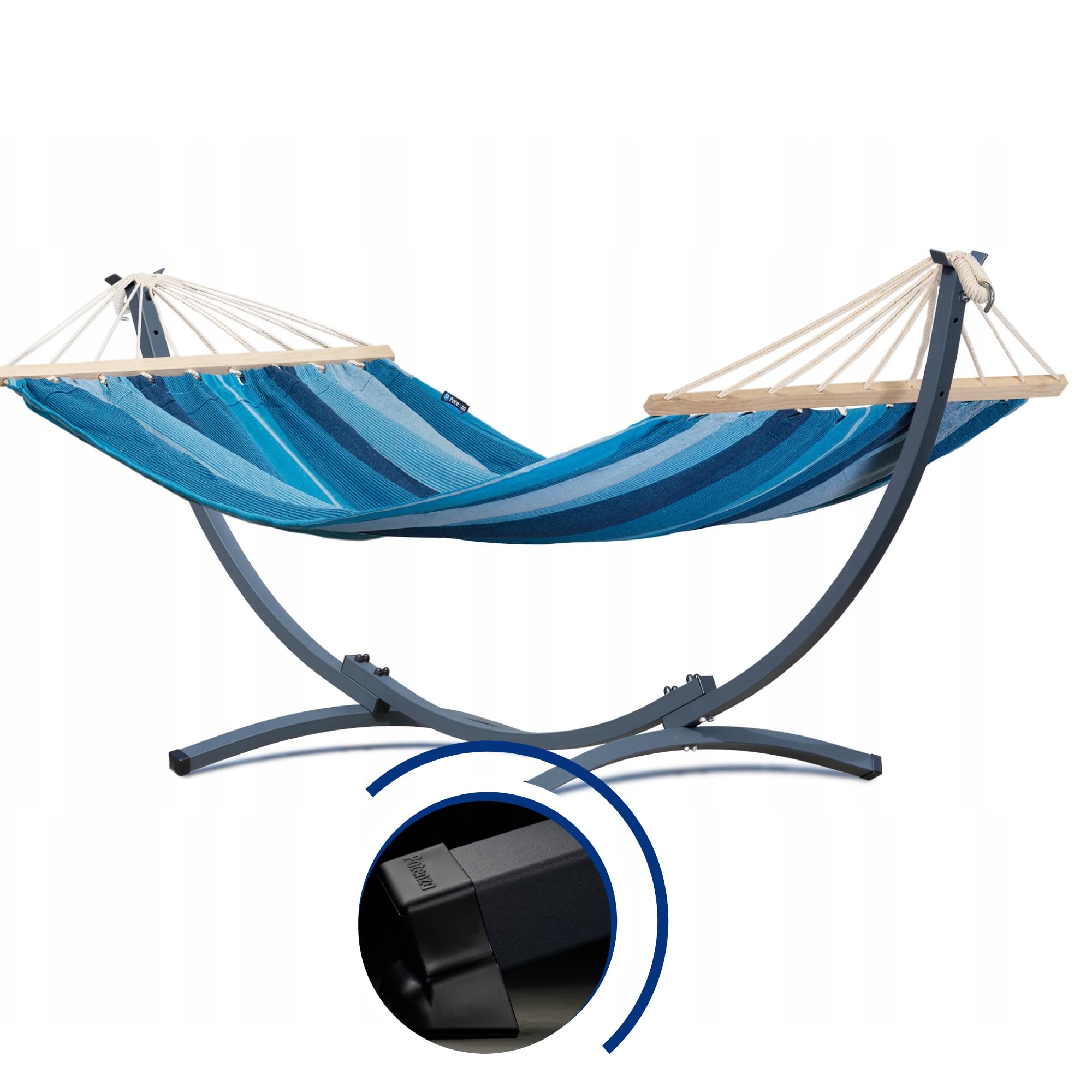 Hängematte Mit Gestell 320cm - 2 Hängematten, 200kg Tragkraft Aus Kiefernholz