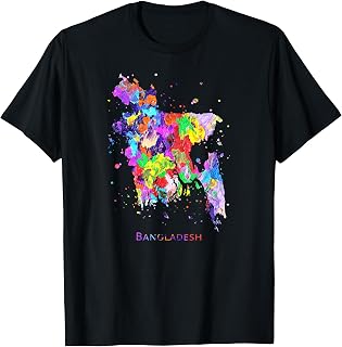 Bangladesh Map T-Shirt