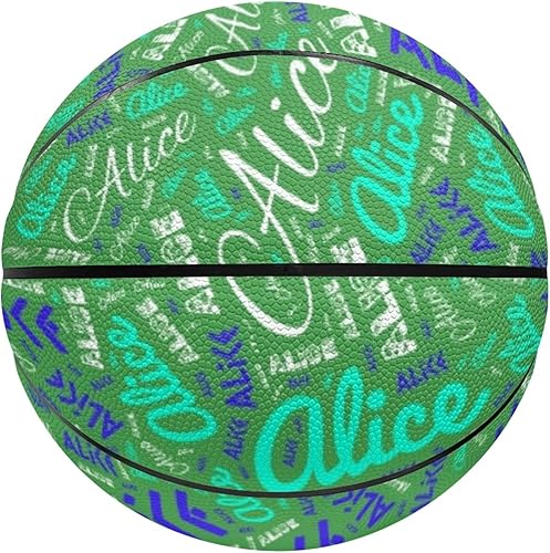 Miniatura 11 de Balón de baloncesto personalizado con nombre, todo nombre impreso, regalo deportivo personalizado, tamaño 7 (29.5") / tamaño 5 (27.5"), regalo de