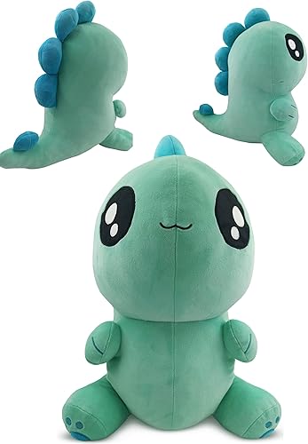 REVIVOO Peluche de dinosaurio con peso de 18 pulgadas, 3 libras, 17.7 in, animales de peluche con peso para la ansiedad, bonito animal de peluche de