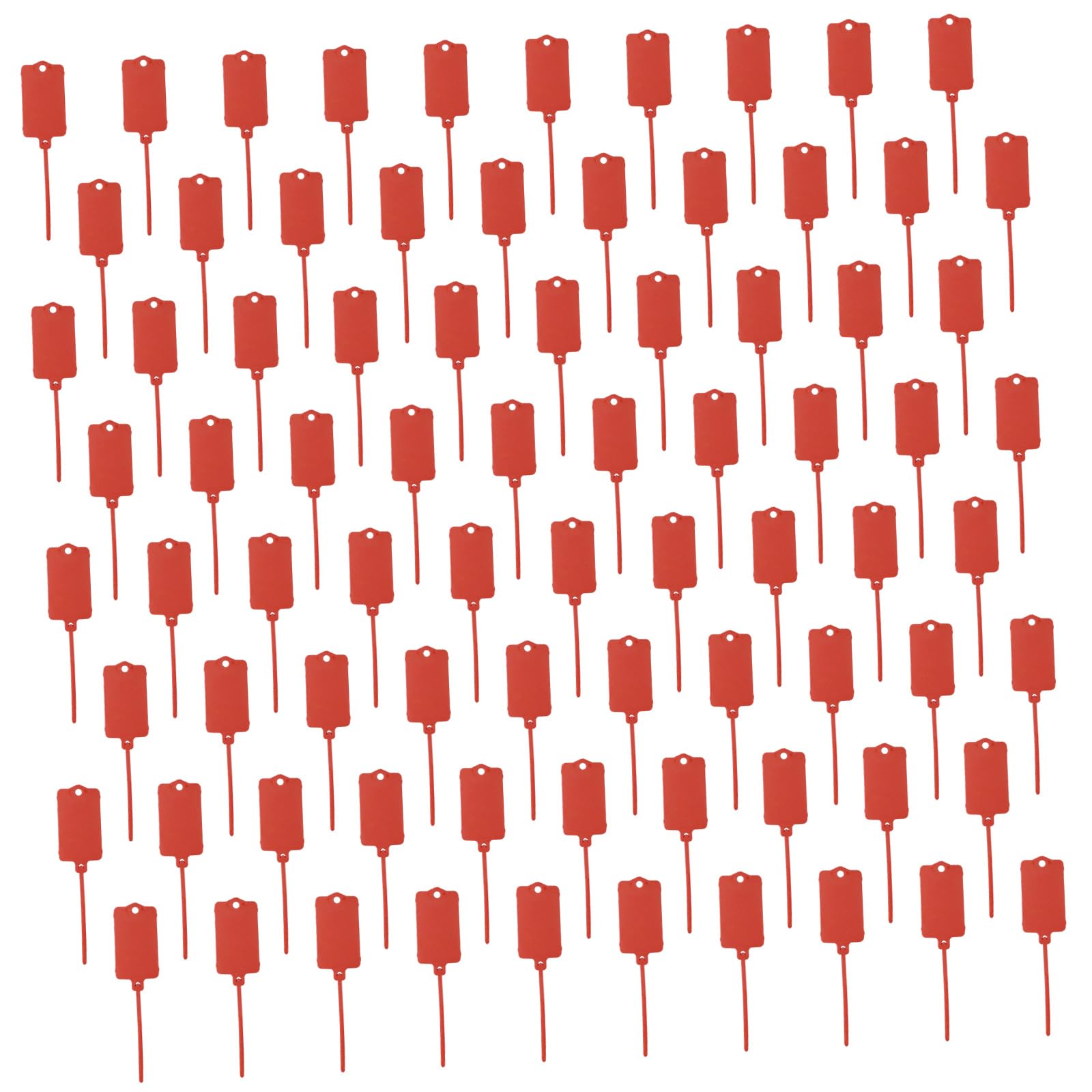 Buxuaaaa Of 80 Ticket Locking Tickets for Logistics Labels Warehouse Organization and Plant Identification Hanging Ticket