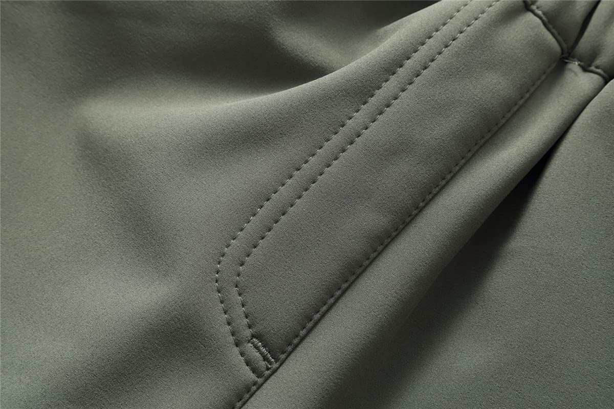 Pantalones de softshell para niños y niñas, con forro polar, transpirables, cálidos, funcionales, para lluvia, trekking, esquí