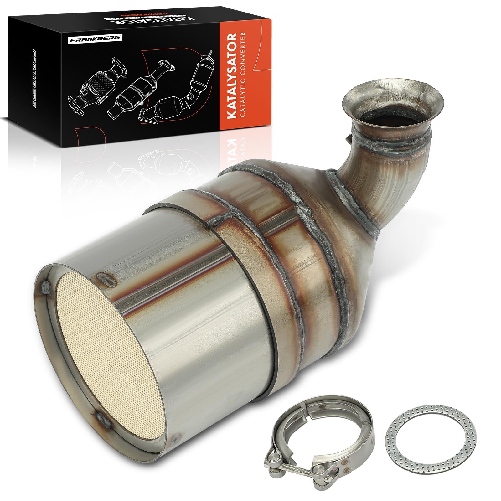 Frankberg DPF Dieselpartikelfilter Diesel Kompatibel mit Berlingo C2 C3 C4 C5 Xsara Picasso M.I.N.I Partner 207 307 308 407 3008 Replace# 03E253020GX
