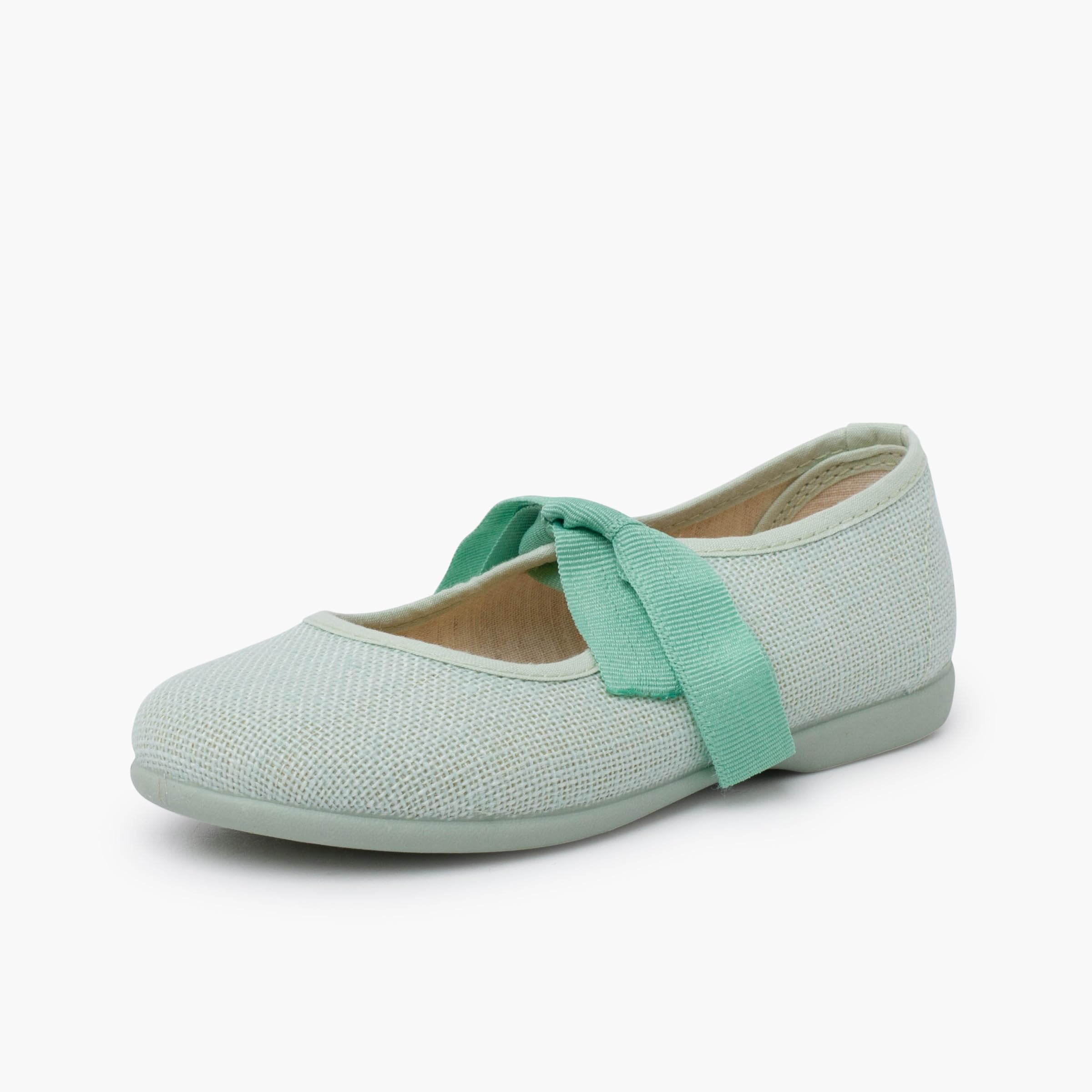 Pisamonas Chaussures Babies en Lin avec Nœud Faya