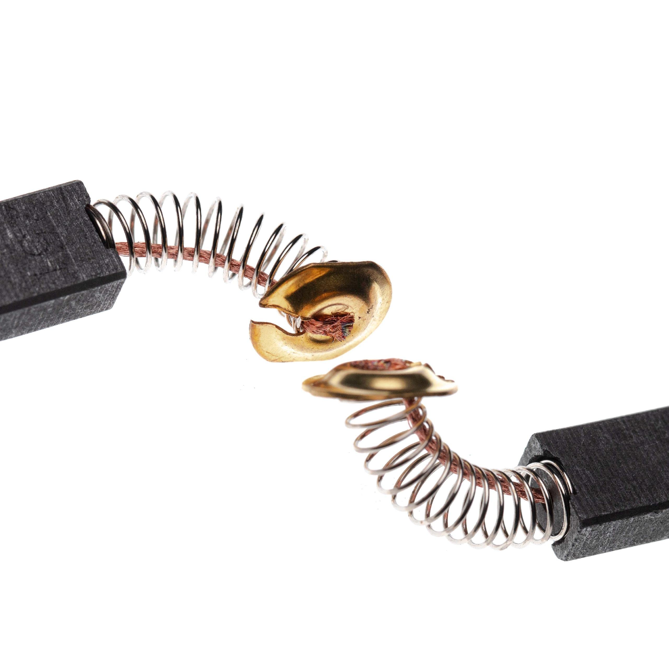 Image secondaire de vhbw 2x balais de charbon 7 x 11 x 18 mm remplace Makita CB251, CB250, CB253, 191941-2, 194994-0, 194547-5 pour outil électrique
