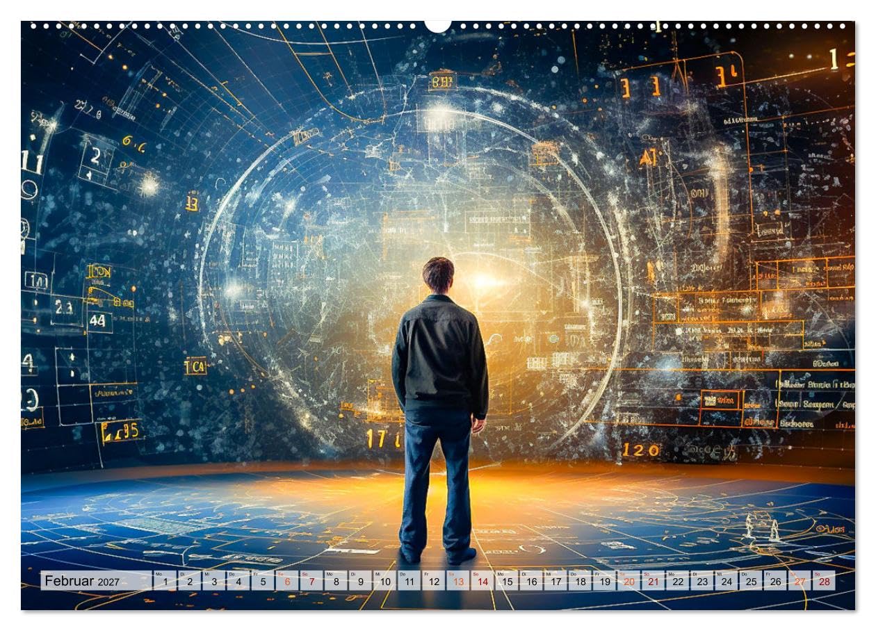 CALVENDO - Universum der Wissenschaften (Wandkalender 2027 DIN A2 quer), Monatskalender: Sie haben ihn gefunden, den einzigartigen Wandschmuck für ihr zu Hause oder ihr Büro.