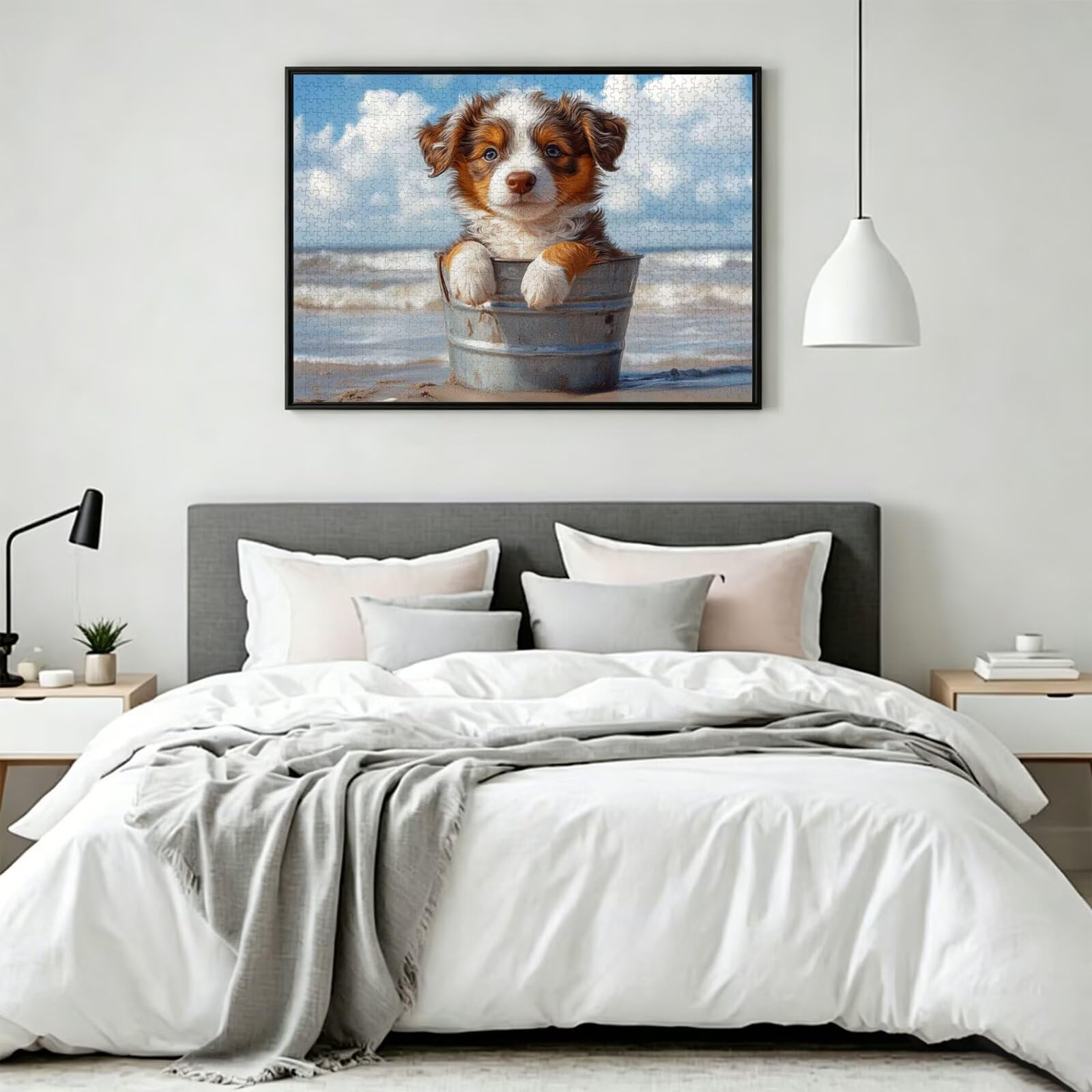 Puzzle 3000 Pezzi spiaggia Puzzle Adulti, Gioco Educativo, n-235 | Jigsaw Puzzles cane, Impossibile Difficile Sfida, Classici Gioco Familiare, Giochi Divertenti, Idee Regalo