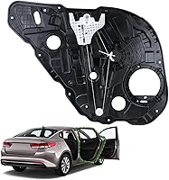 Vista 8 de Elevalunas eléctrico delantero izquierdo del lado del conductor con panel sin motor compatible para KIA Optima 82471-D4000 2016-2021