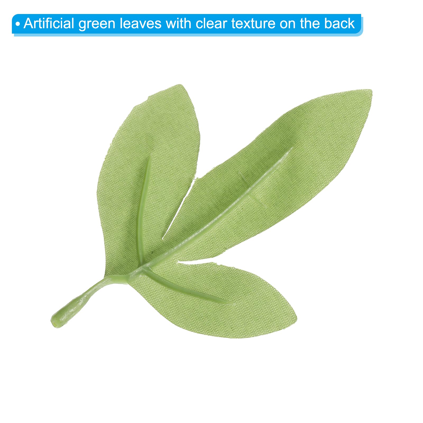 PATIKIL 3.94x2.95 Artificial Silk Peony Leaf - Image 3