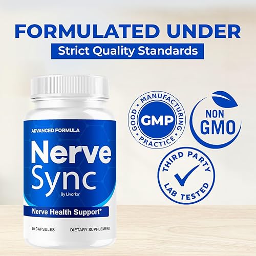 Miniatura 6 de Cápsulas de sincronización nerviosa  Píldoras oficiales de suplemento de salud nerviosa avanzada NerveSync  Máxima fuerza, sincronización nerviosa