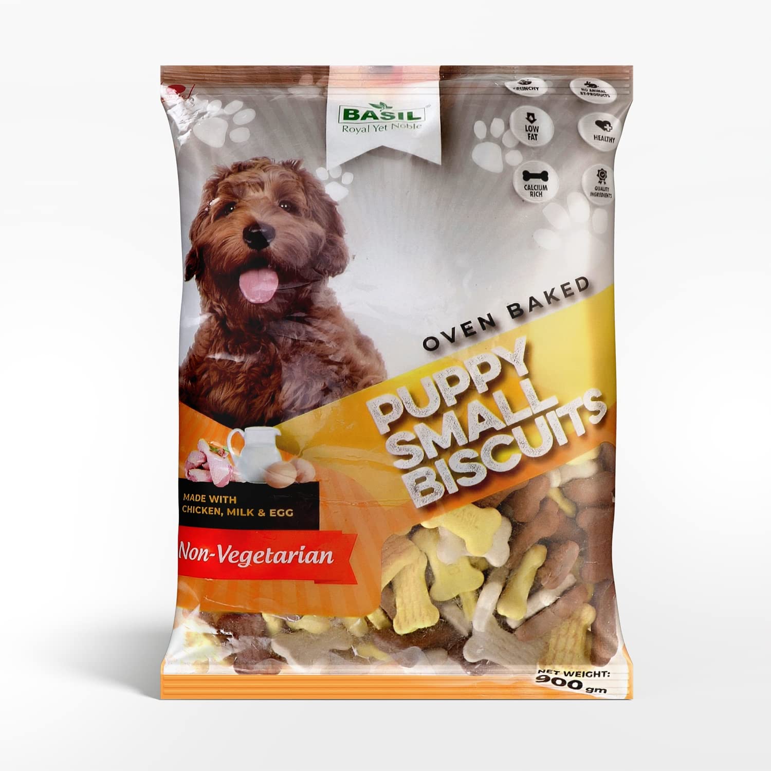 Basil Real Chicken Puppy Biscuit, Bone Shape Crunchy Training Treat for Puppies (900 Grams) (B0BQWH2MFZ) Amazon Price History, Amazon Price Tracker