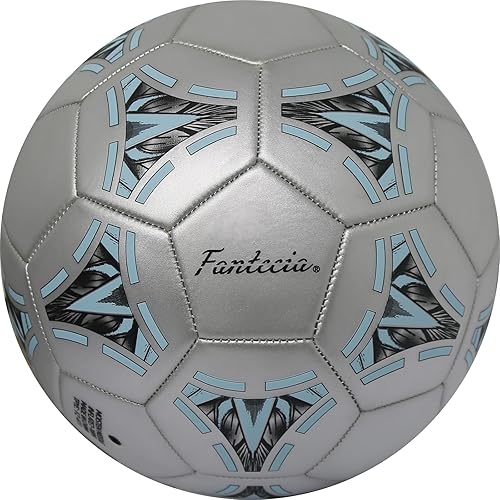 Balón de fútbol oficial de tamaño 5 para adolescentes adultos, pelota de fútbol suave al tacto para interiores y exteriores, pelota de entrenamiento