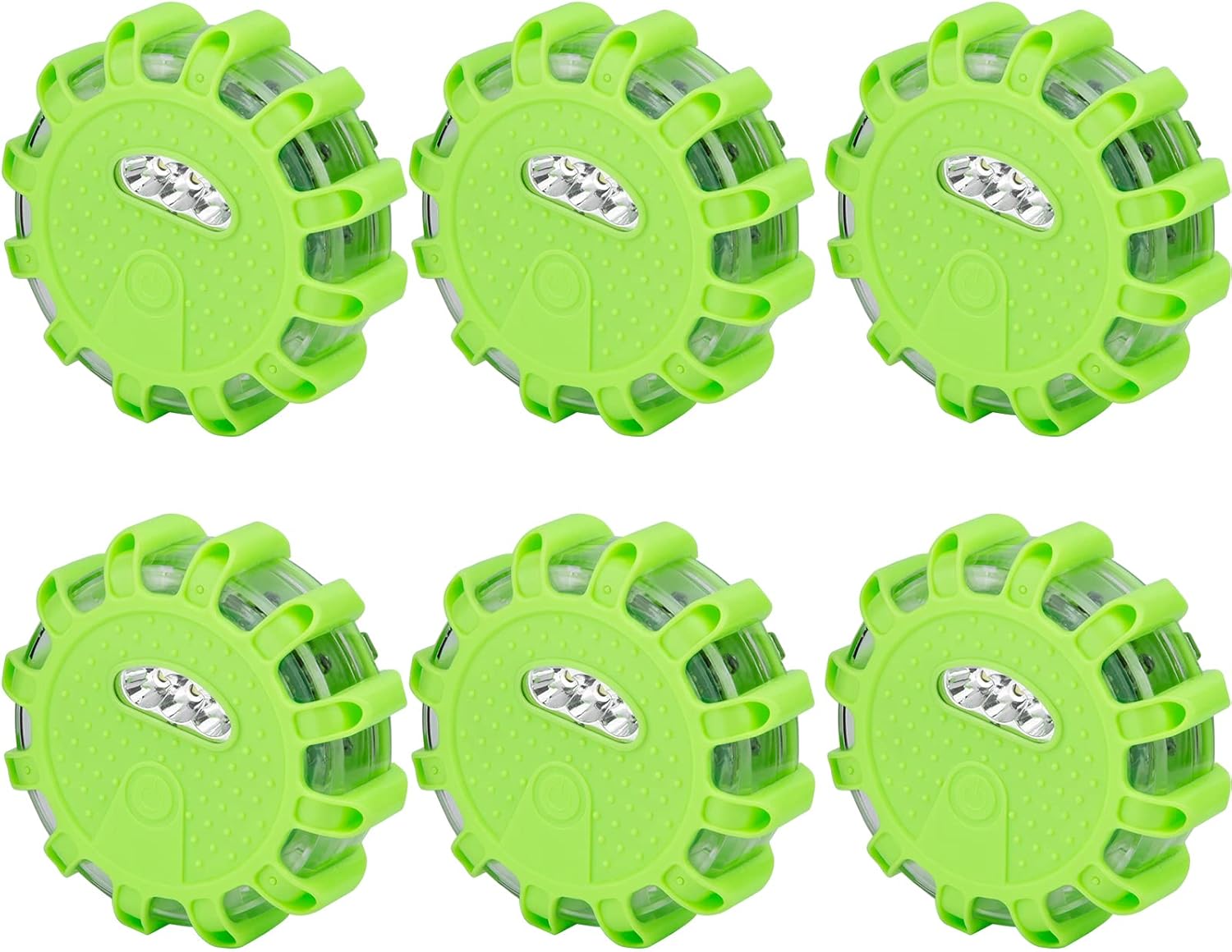 CICMOD LED Road Flares Roadside Safety Emergency Lights Beacon Disc