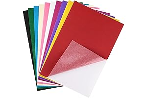 CHRORINE Self-Adhesive Felt Sheets for Endless Art and Craft Possibilities