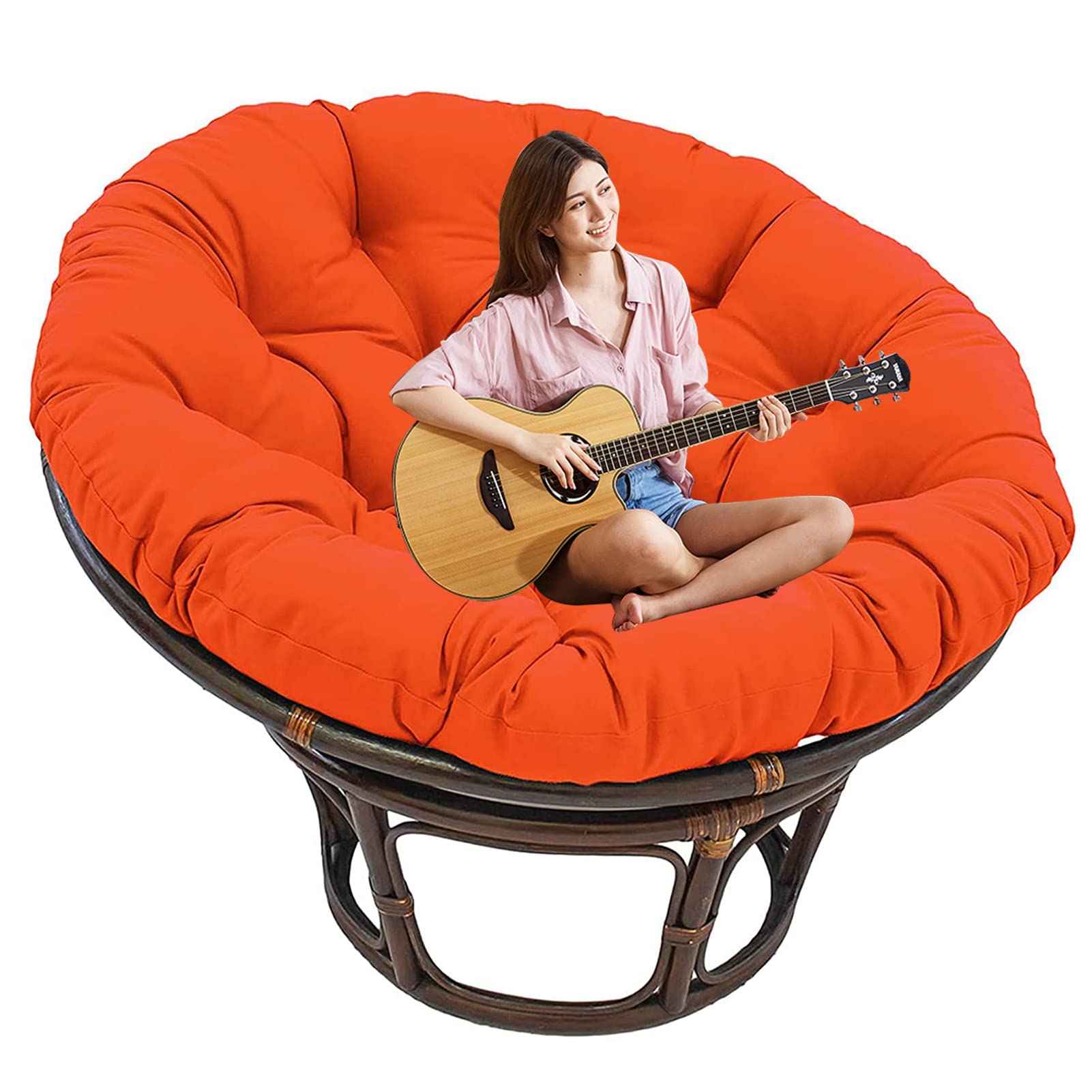 Chaise d'extérieur imperméable haut de gamme au design surdimensionné
