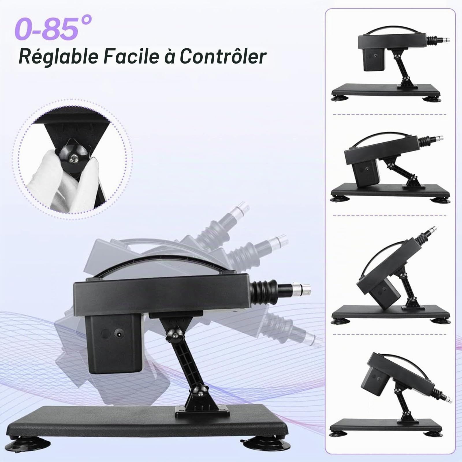 Machine À Régler. Modes Multiples. Les Quatre Bases À Angles Différents Sont Stables Et Antidérapantes. 20,D