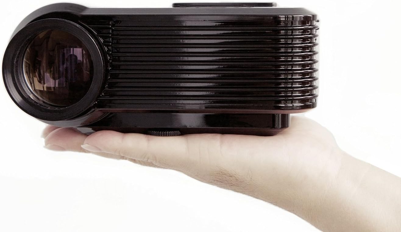 Vita Alpha VA-103 Portable Mini LCD Video Game Projector HD Ready for Home Theater Cinema Entertainment