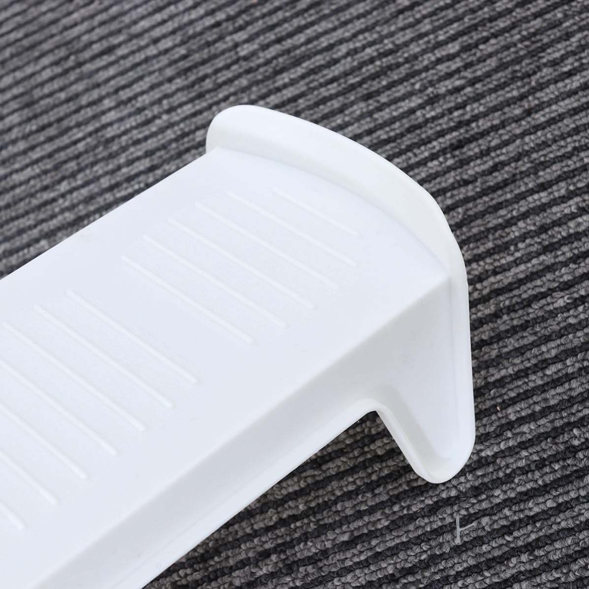 SUPVOX Double Layer Shoe Rack Holder, White Pp, Space Saving Organizer image 4