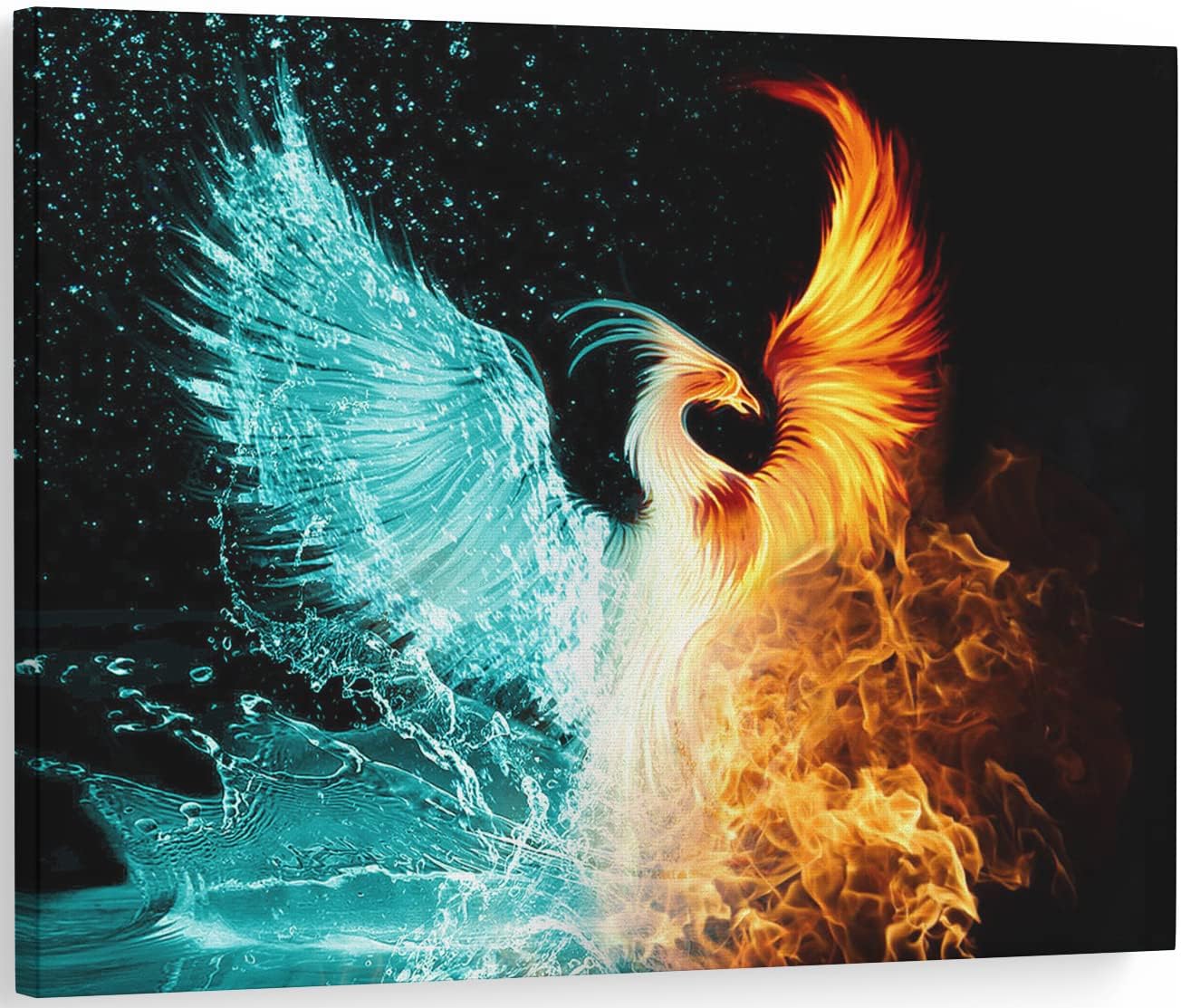 Phoenix Bird Wall Decor - 24x36 inch