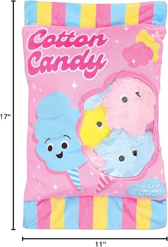 Miniatura 5 de iscream Juega con tu comida! Juego de almohadas de forro polar con texto en inglés "Sweet Sayings" de San