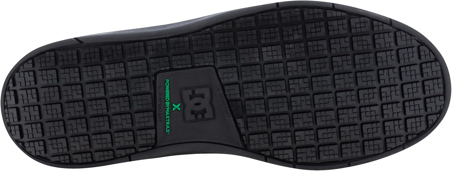 DC Men's Cure Work Powered by MaxTrax Soft Toe Slip Resistant Shoe - Image 6