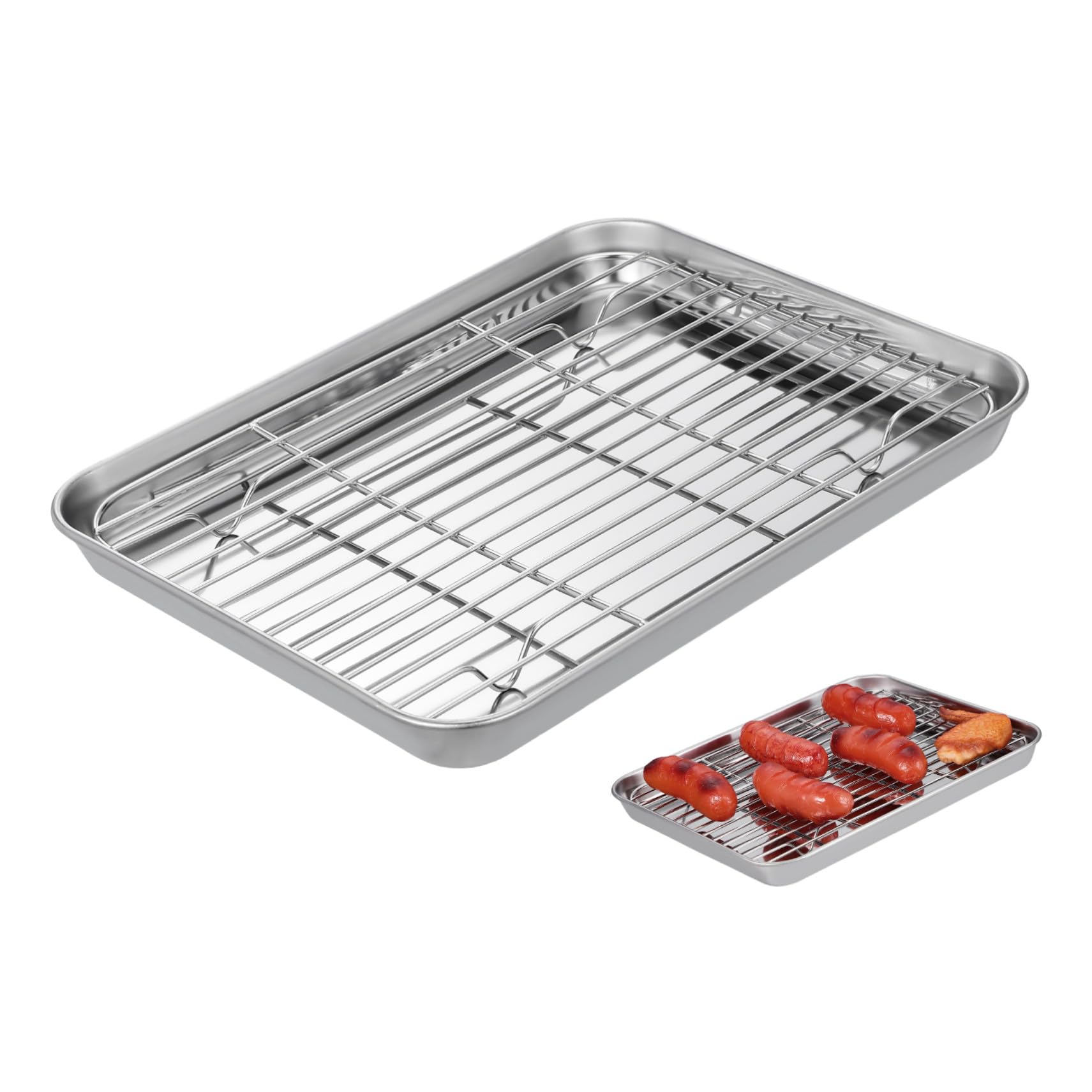 Plaque cuisson rectangulaire grille amovible acier inoxydable